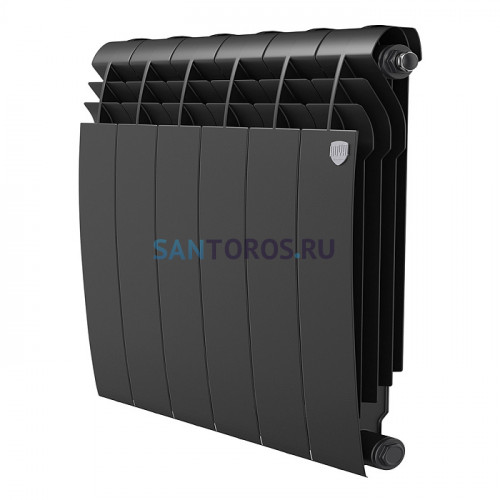 Радиатор Royal Thermo 500 х 6 секций BiLiner Noir Sable биметаллический секционный НС-1176312